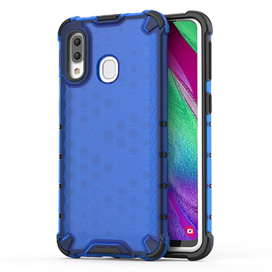 Bofink Honeycomb Samsung Galaxy A40 kuoret - Sininen