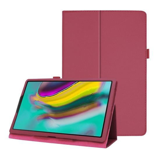 Samsung Galaxy Tab A 10.1 (2019) litchi leather case - Rose