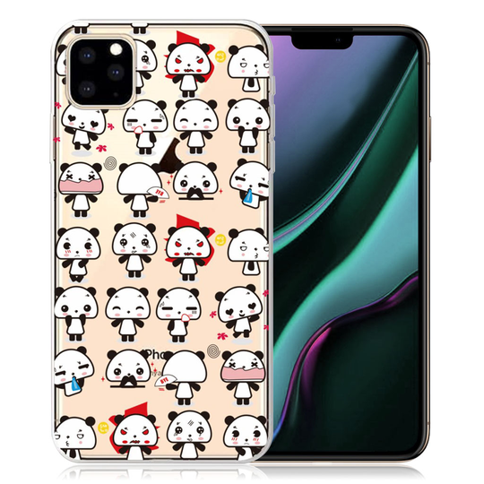 Deco iPhone 11 Pro Max kuoret - Panda