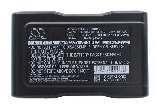 Hitachi BP-65H BP-90 BP-GL65 akku 10400 mAh
