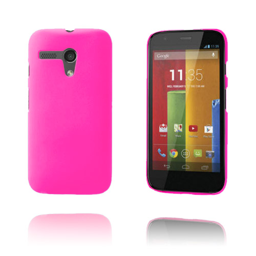 Hard Shell (Kuuma Pinkki) Motorola Moto G Suojakuori