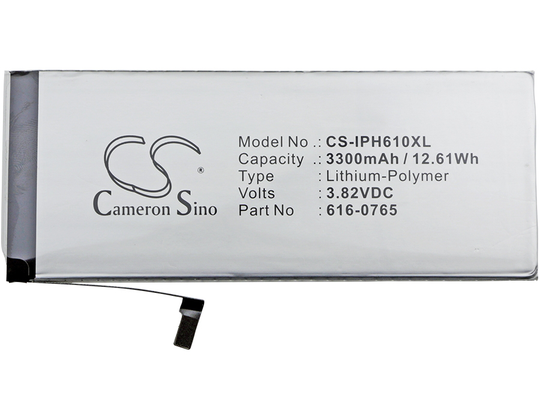 Apple iPhone 6 Plus yhteensopiva tehoakku 3300 mAh