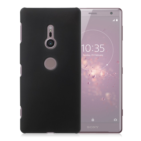 Sony Xperia XZ2 yksinkertainen suojakuori - Musta