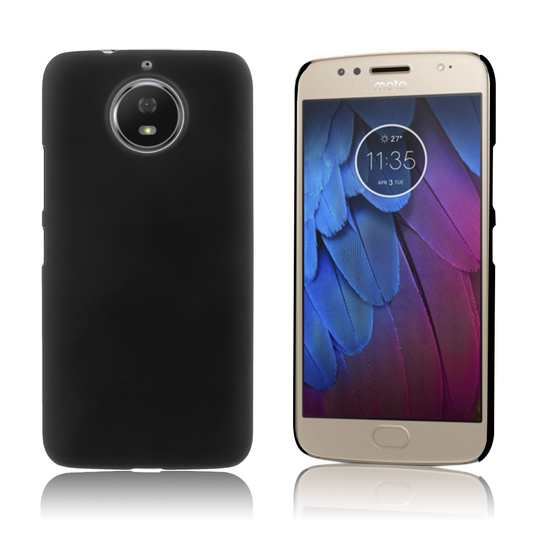 Motorola Moto G5S tyylipuhdas suojakuori - Musta