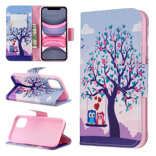 Wonderland iPhone 11 kotelot - Pöllö Pari ja Puu