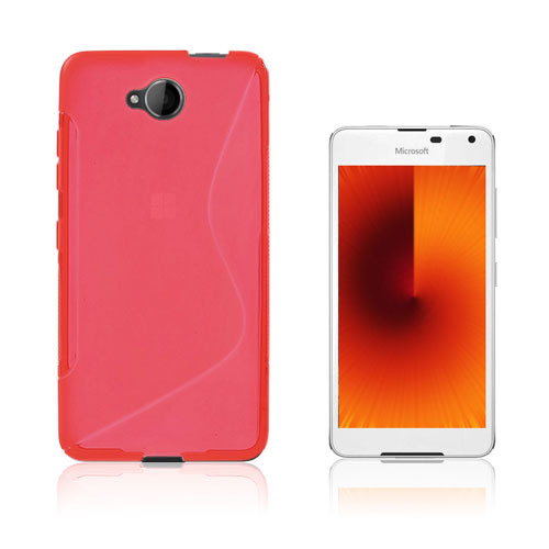 Lagerlöf Microsoft Lumia 650 TPU Kuori - Punainen