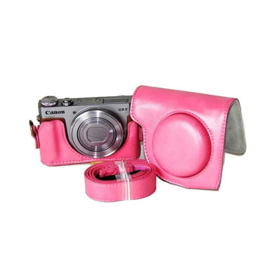 Canon PowerShot G9 X / S110 / S120 tyylikäs suojakotelo - Rose