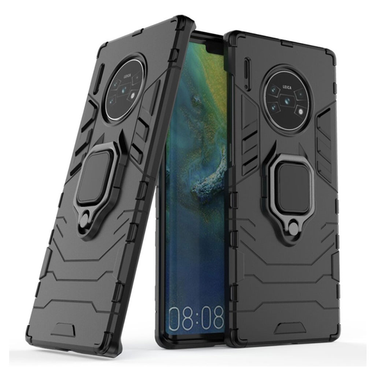 Ring Guard Huawei Mate 30 Pro kuoret - Musta