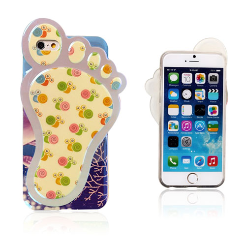 3D Foot (Söpöt Etanat) iPhone 6 Suojakuori