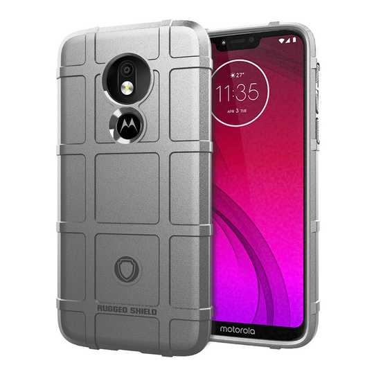 Motorola Moto G7 Power anti-shock case - Grey