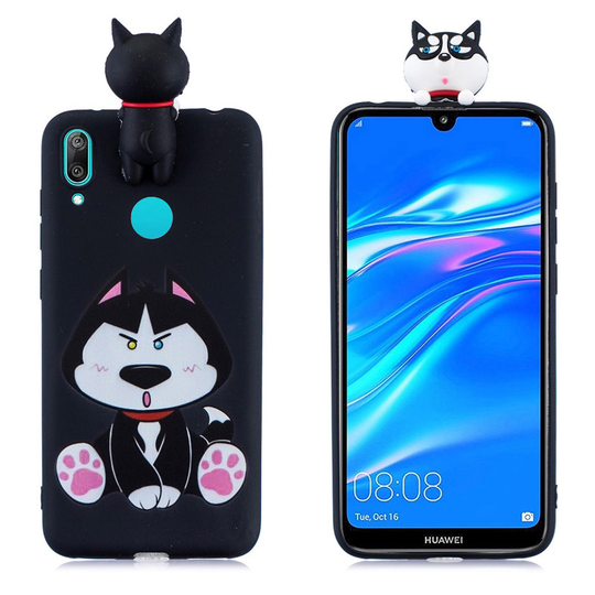 Huawei Y7 2019 3D Cute doll case - Dog