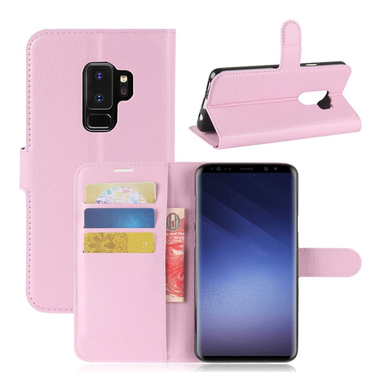 Samsung Galaxy S9 Plus litsipintainen suojakotelo - Pinkki