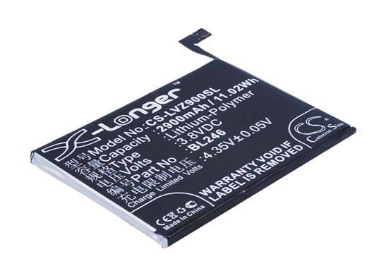 Lenovo Vibe Max Z90 Vibe Max Z90-3 Vibe Max Z90-7 akku 2900 mAh