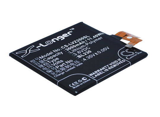 Lenovo VIBE Z2 VIBE Z2t VIBE Z2w akku 3000 mAh