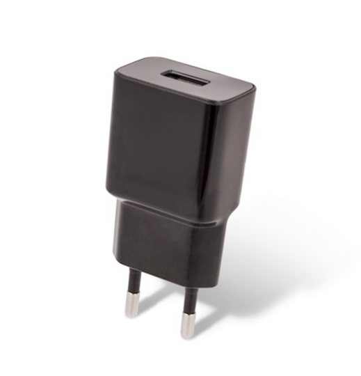 Maxlife MXTC-01 Fast Charge seinälaturi 2 1A + Micro-USB-kaapeli musta