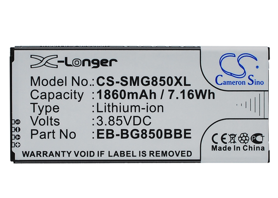 Samsung Galaxy Alpha SM-G850 akku 1860 mAh