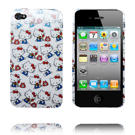 Hello Kitty (Soittava Kitty) iPhone 4S Suojakuori