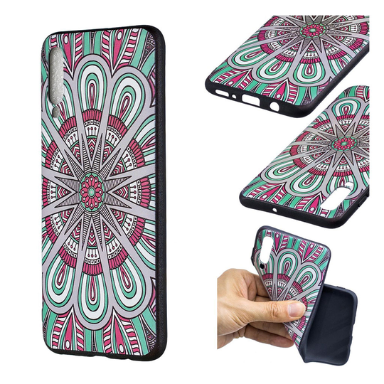Imagine Samsung Galaxy A70 kuoret - Abstrakti Kukka