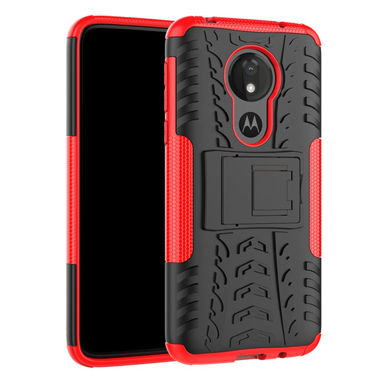 Offroad Motorola Moto G7 Power kuoret - Punainen