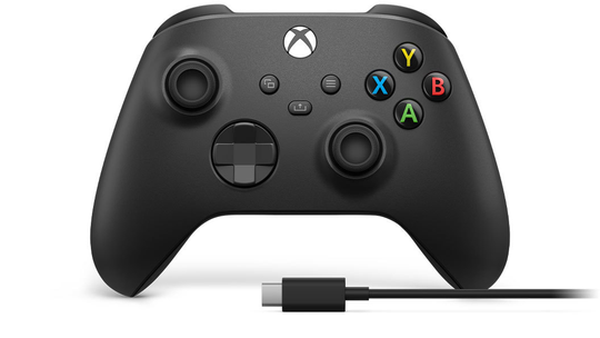MS Xbox Controller With USB Cable To PC