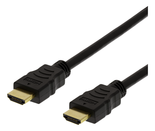 Taipuisa HDMI-kaapeli, High Speed HDMI With Ethernet, 4K, Ultra HD Taajuudella 60 Hz, 4 M, Kullatut