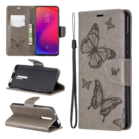 Butterfly Xiaomi Redmi K20 Pro kotelot - Harmaa