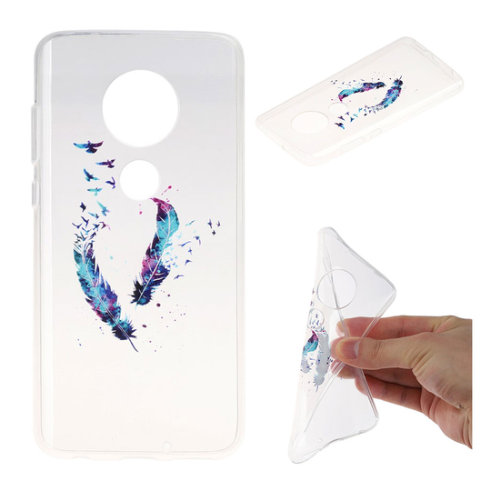 Deco Motorola Moto G7 Plus kuoret - Sulka ja Lintu