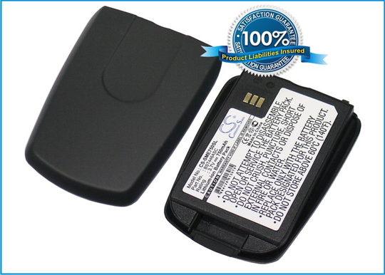 Samsung E750 E758 / musta akku 750 mAh
