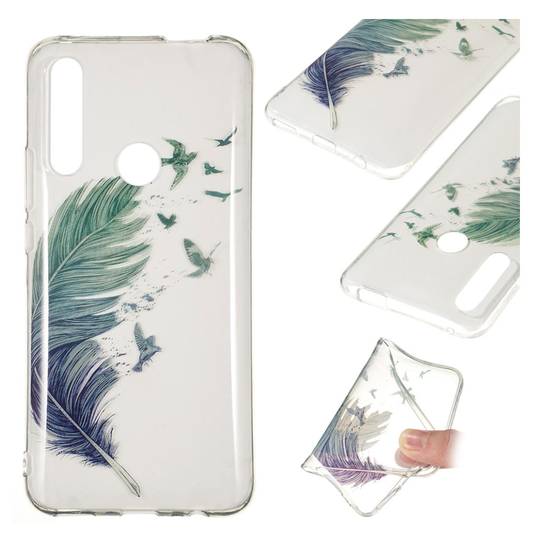 Deco Huawei P Smart Z kuoret - Höyhenkuvio