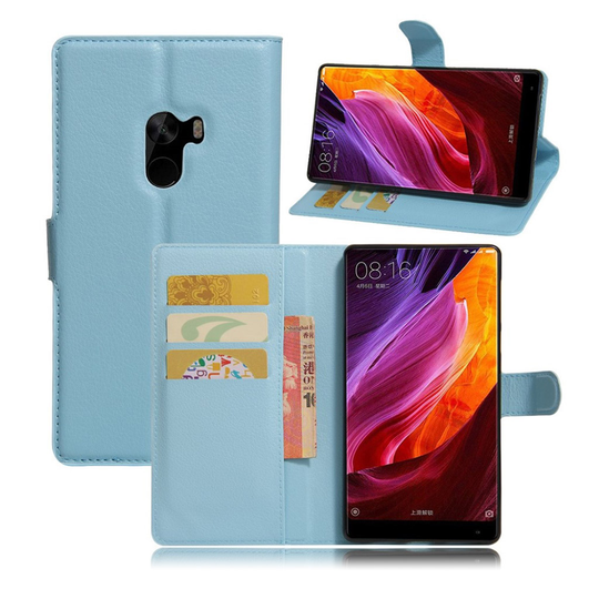 Xiaomi Mi Mix moderni nahkakotelo - Sininen