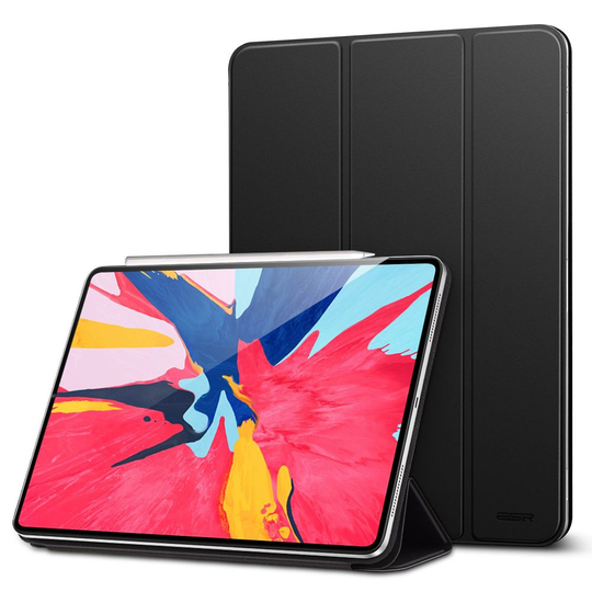 ESR Yippee Magnetic Apple iPad Pro 12.9 2018 / 2020 Suojakotelo musta"