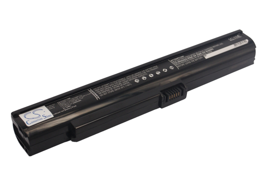 Fujitsu LifeBook M2010 LifeBook M201 akku 4400 mAh - Musta