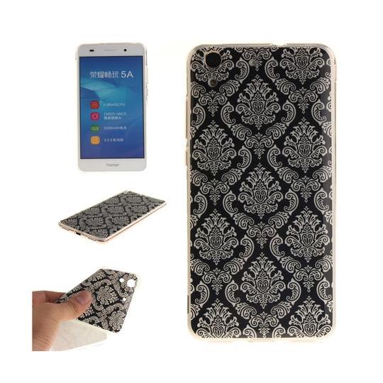 Huawei Y6 II Suojaava Kuori - Damask Kukka