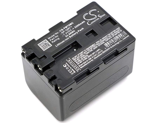Sony CCD-TRV108 CCD-TRV118 CCD-TRV128 akku 3200mAh