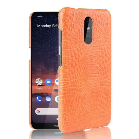 Croco Nokia 3.2 kuoret - Oranssi