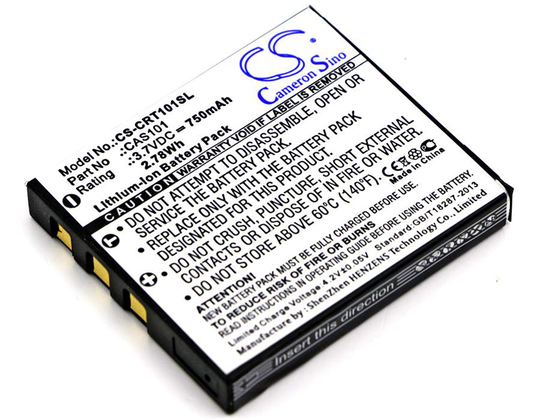 Creative Vado Vado Pocket HD Vado Video Cam akku 750mAh