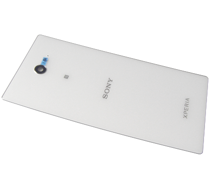 Akkukansi / Takakansi Sony D2403/ D2406 Xperia M2 Aqua - valkoinen
