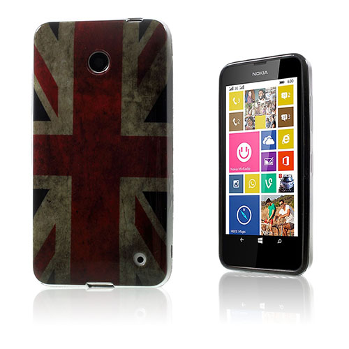 Westergaard Nokia Lumia 630 Kuori - Vanhanaikainen Britannian Lippu