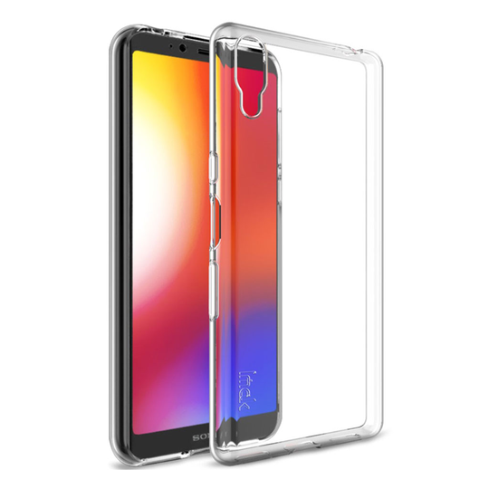IMAK UX-5 sarjan Sony Xperia L3 pehmeä suojakotelo - Läpinäkyvä