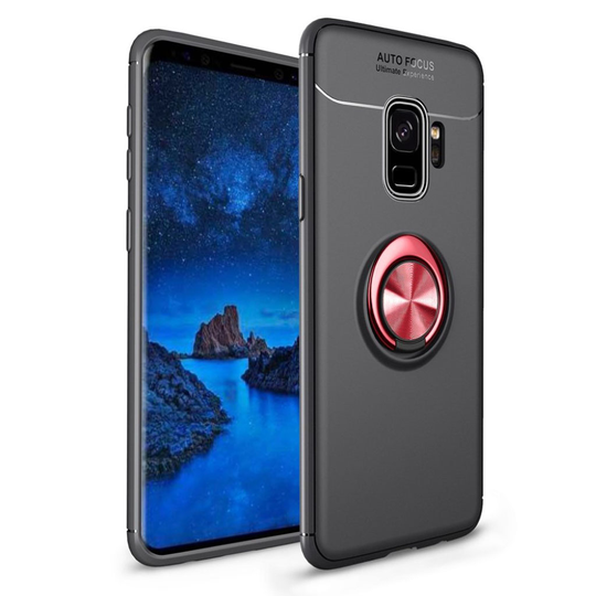 Ringo Samsung Galaxy S9 kuoret - Musta / Punainen