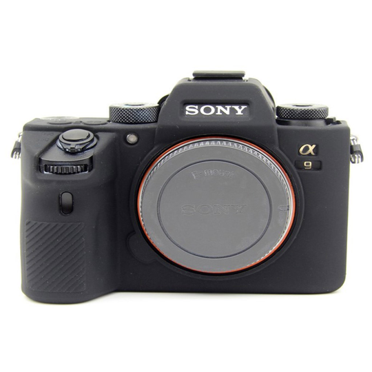 Sony Alpha A9 pehmeä silikoni Suojakotelo - Musta