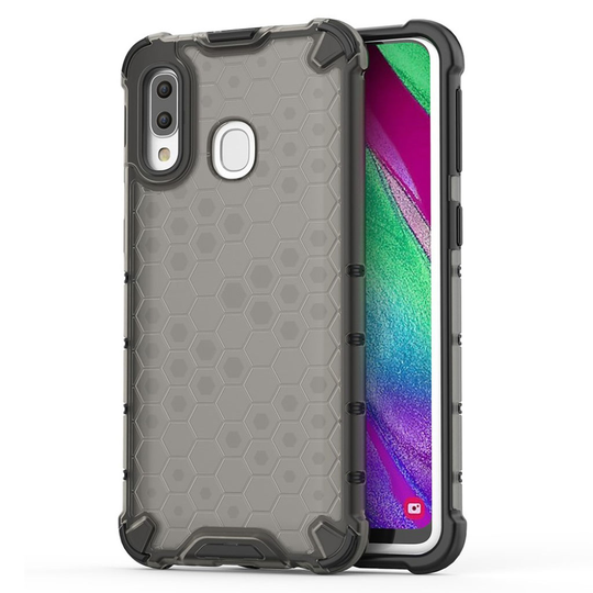 Bofink Honeycomb Samsung Galaxy A40 kuoret - Musta