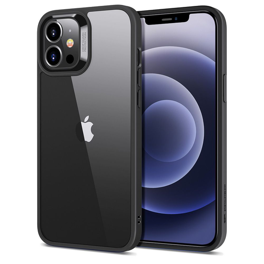 ESR Classic Hybrid Suojakotelo iPhone 12 Mini Musta / Läpinäkyvä