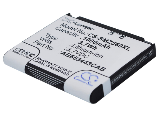 Samsung Behold SGH-T919 Behold T919 Eternity II akku 1000 mAh