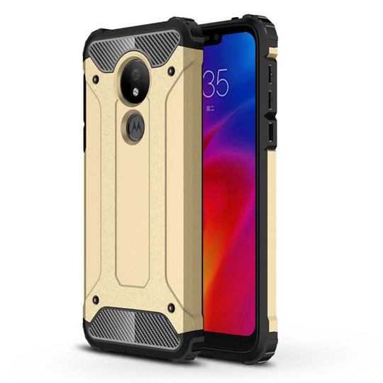 Armour Guard Motorola Moto G7 Power kuoret - Kulta