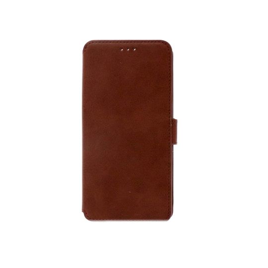 NovaNL Bookcase Volume 1.0 suojakotelo Samsung Galaxy S8 Plus - ruskea