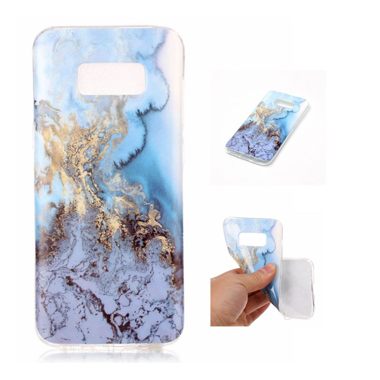 Samsung Galaxy S8 marmorikuvioinen suojakuori - Tyyli F