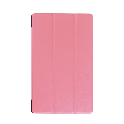 Gaarder Lines Lenovo Tab A8-50 Nahkakotelo Standillä - Vaalea Pinkki
