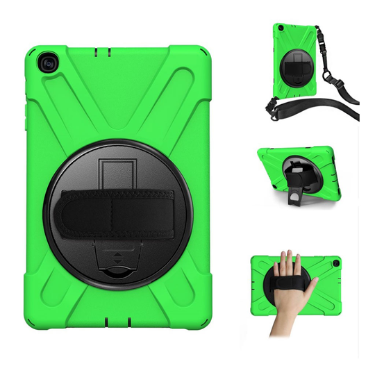 Samsung Galaxy Tab A 10.1 (2019) 360 degree silicone combo case - Green