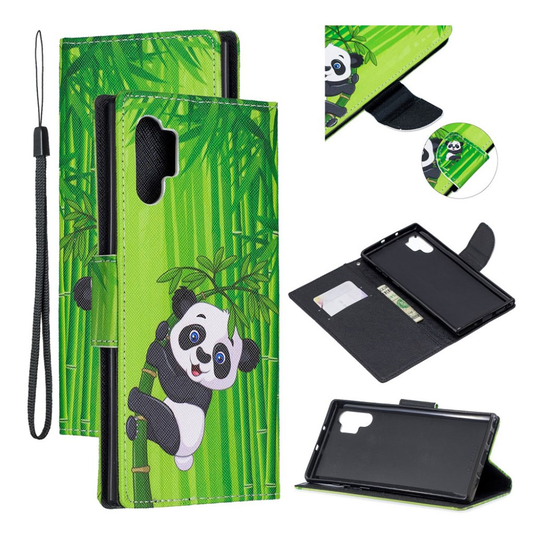 Wonderland Samsung Galaxy Note 10 Pro flip kotelot - Panda